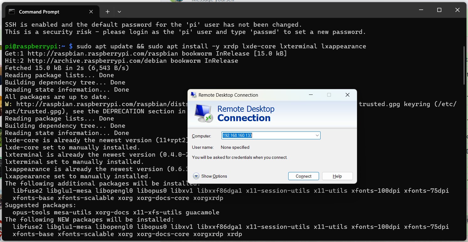 LXDE Remote Desktop
